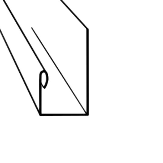 3/4" Aluminum JChannel