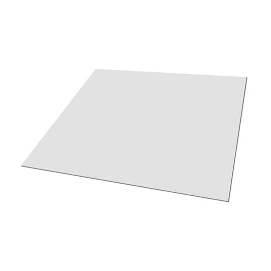 GAF 4' x 10' EverGuard&reg; TPO Coated Metal Sheet Slate Grey
