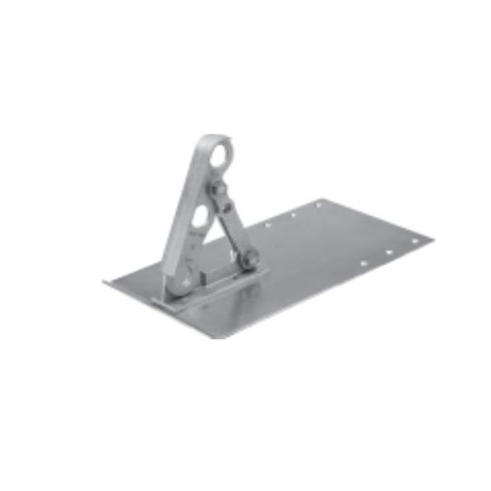 Berger Building Products 10" x 14" Mullane Model #500 BronzeGuard Snow Fence Bracket for 3 Pipes