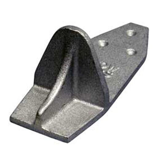 Berger Building Products Mullane Model #640 Mill Finish Cast Aluminum Snow Guard Boss for Metal Roofs
