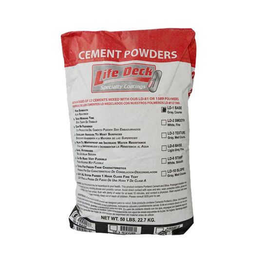 Life Paint Base Cement - 50 Lb. Bag Grey