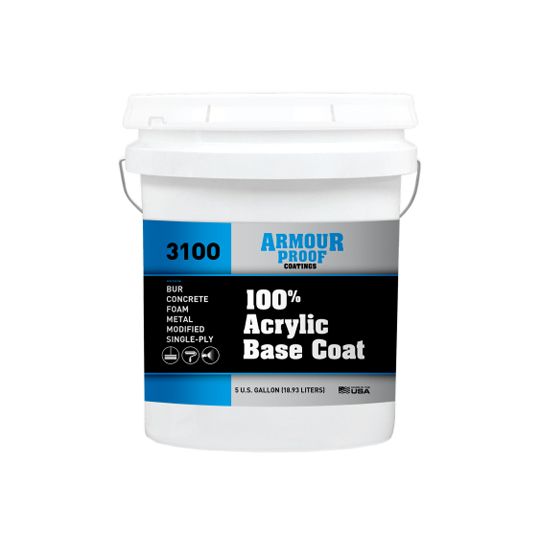 Armour Proof AP3100 Acrylic Base Coat 5 Gallon Pail