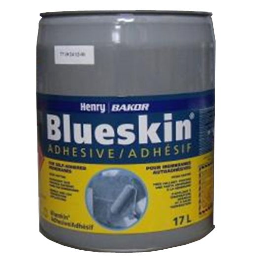 Henry Company Blueskin&reg; HE574 LVC Adhesive - 4.5 Gallon Pail Blue