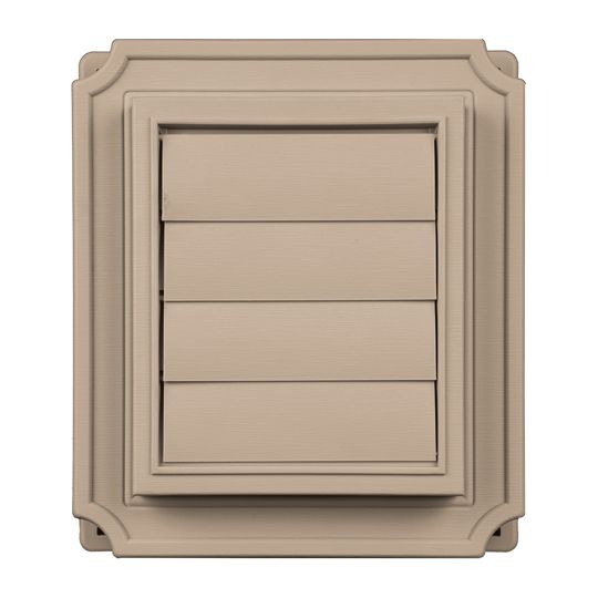 Master Scalloped Exhaust Vent for Insulated Siding