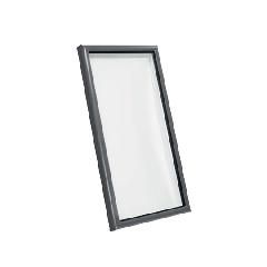 Velux 25-1/2" x 49-1/2" Outside Curb Curb Mounted Skylight with Aluminum...