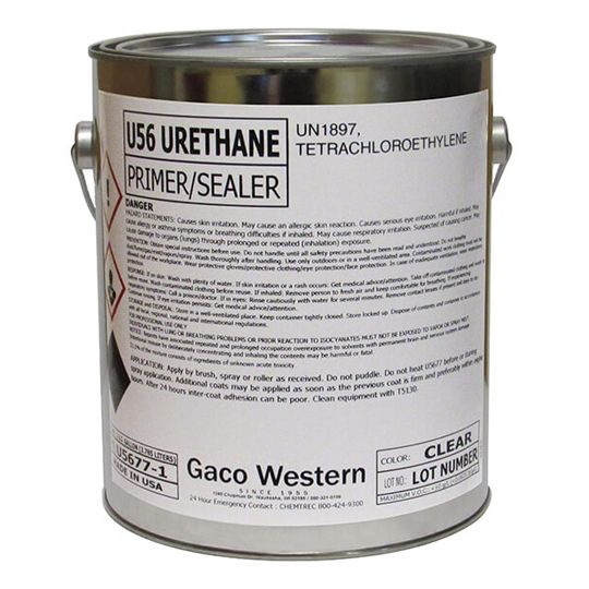 Gaco Western GacoFlex&reg; U5677 Polyurethane Sealer - 5 Gallon Pail Transparent Amber-Brown
