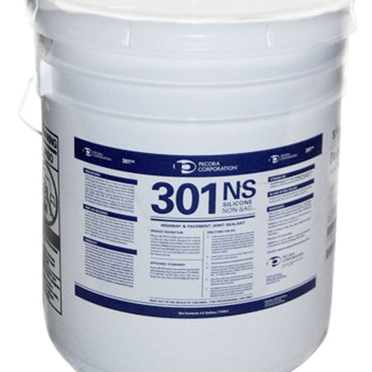 301 NS NonSag, Silicone Highway & Pavement Joint Sealant 4.5 Gallon Pail