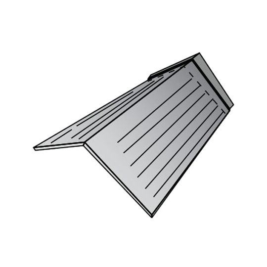 Metro Roof Products 9-3/4" x 6" Shingle Trim Cap Cedar
