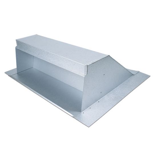 8' Flat Off Ridge Vent Tile