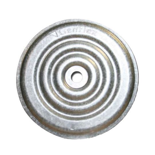 Genflex 3" Round Insulation Plate - Bucket of 1,000