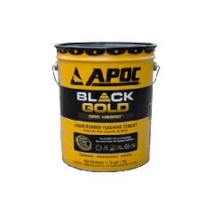 APOC 115 Black Gold Liquid Rubber Flashing Cement - 5 Gallon Pail