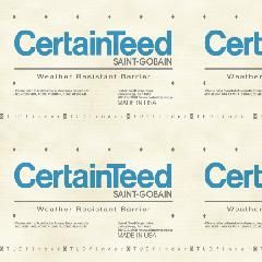 CertainTeed Vinyl Building Products 9' x 150' CertaWrap&trade; Housewrap...