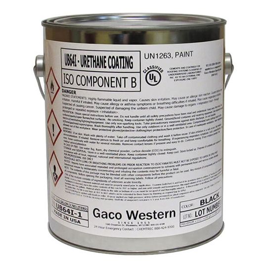 Gaco Western GacoFlex&reg; UB64 Liquid Polyurethane Base Coat - Part B - 1 Gallon