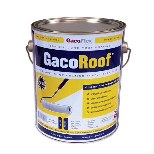 GacoRoof® Silicone Roof Coating - 1 Gallon Pail