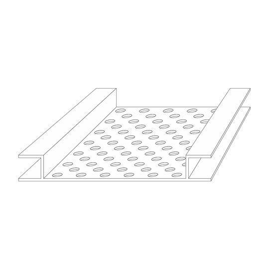 4" Snapvent Continuous Soffit Vent