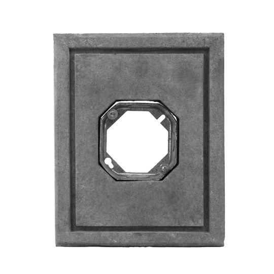 Cultured Stone Electrical Box: Standard Light Fixture Sable
