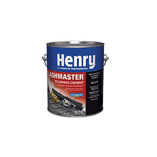 Henry Company 505LT Flashmaster Flashing Cement Low-Temp - 3.5 Gallon Pail Black