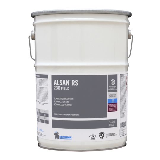Soprema ALSAN&reg; RS 230 Field - Winter Grade 5.4 Gallon Pail Pebble Grey