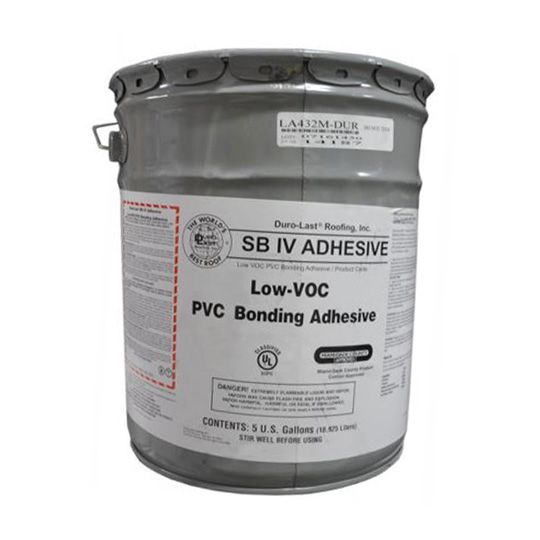 Duro-Last Low-VOC PVC Solvent-Based Bonding Adhesive - 5 Gallon Pail Amber