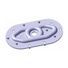 Carlisle Syntec Oval Barbed Plates