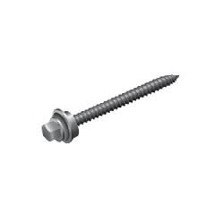 Quality Edge 2-1/2" x 1/4" Hex Drive Carrier Screws - Bag of 100