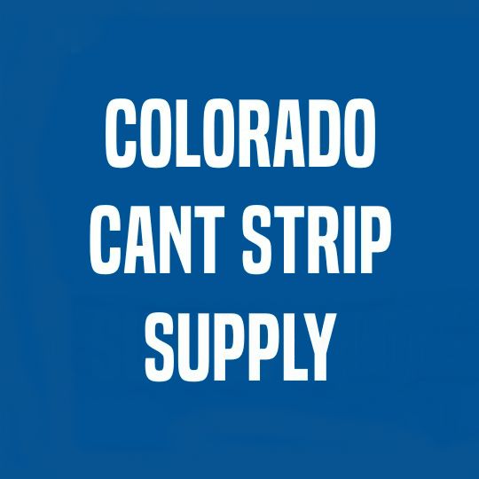 Colorado Cant Strip Supply 0" to 1" x 12" x 72' Wood Fiber Tapered Edge
