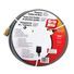 Grip-Rite 1/4" x 50' Premium Rubber Air Hose with Push Lock Coupler & Plug