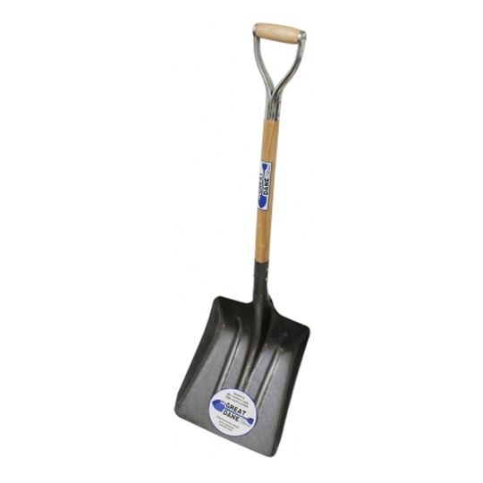 The Brush Man #2 Coal Shovel with D-Grip Handle