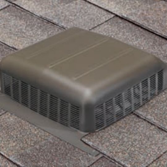 Airhawk® RVG50 Galvanized Slant Back Static Vent with Filter