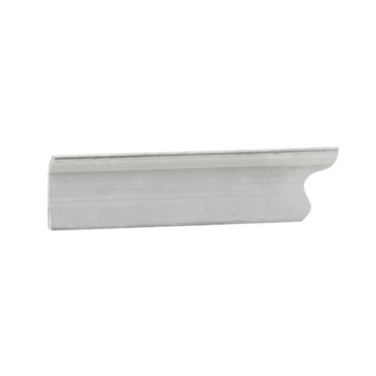 TruFast 10' TB-75-SS 6" O.C. Stainless Steel Termination Bar with Sealant Ledge