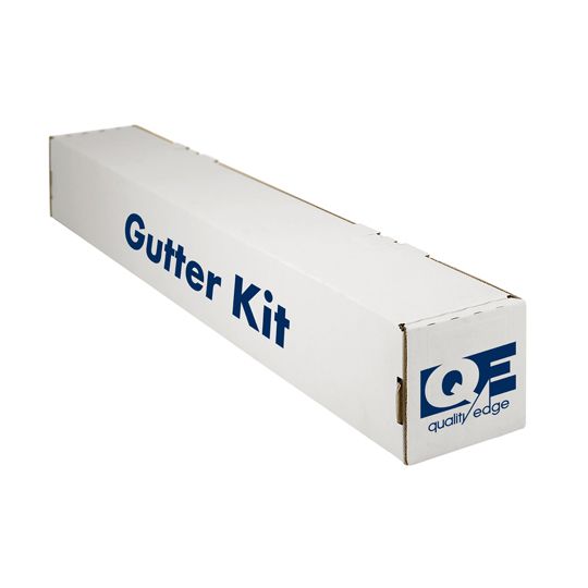 Quality Edge Boxed Gutter Kit Brown