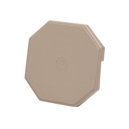Mastic E-Z Block&trade; Octagon Surface Mount for Double 4" or Double 5" Vinyl Siding White