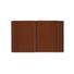 Quality Edge .024" x 10" x 12' Aluminum Double 5" Porch Ceiling