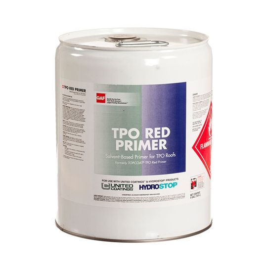 GAF TPO Red Primer 5 Gallon Pail