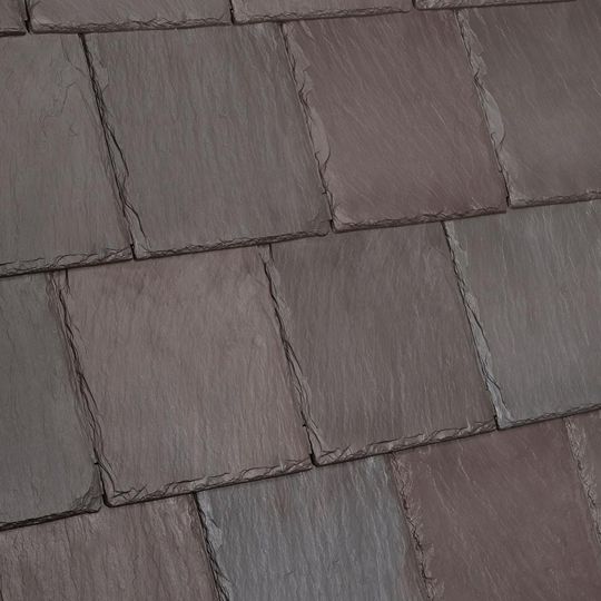 Davinci Roofscapes Bellaforte Slate Transition Tile - 10 Lin. Ft. Bundle Smokey Grey