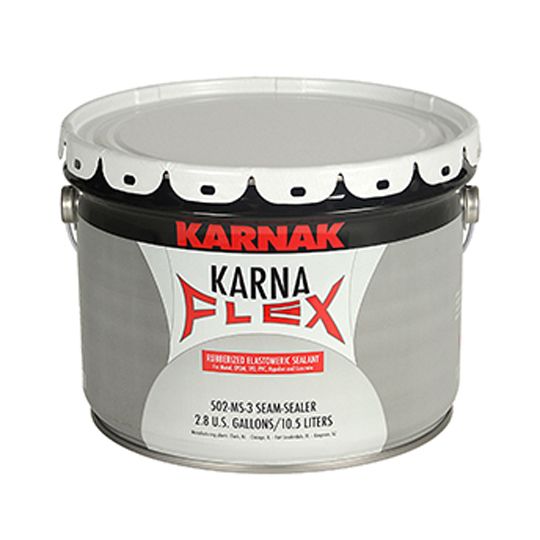 Karnak #502 Karna-Flex Seam Sealer - 3 Gallon Pail Grey
