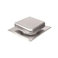 GAF MasterFlow&reg; RV50A Series Aluminum Square-Top Metal Utility Vent with Round Throat
