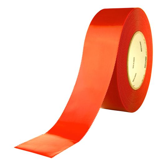 Bron Tapes 2" x 180' Easy Tear Single Coated Stucco Tape Red