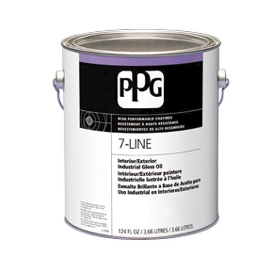 PPG Industries (7-817) 7-Line Interior/Exterior Industrial Gloss Oil with Deep Rustic Base - 1 Gallon Can