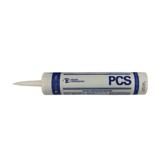 Pecora PCS Contractor Silicone - 10.1 Oz. Plastic Cartridge Translucent