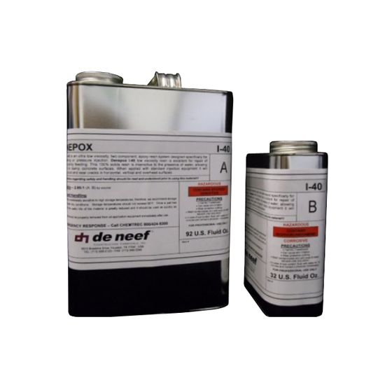 De Neef Denepox I-40 Low-VOC Two-Component Epoxy Kit Amber