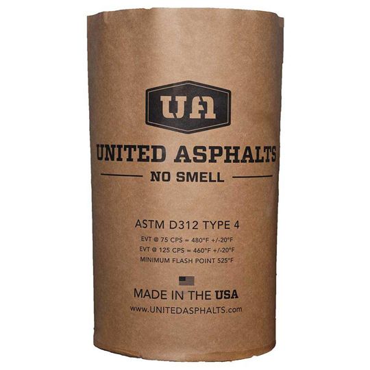 United Asphalts (Colorado) Type 4 No-Smell Roofing Asphalt - 100 Lb. Carton