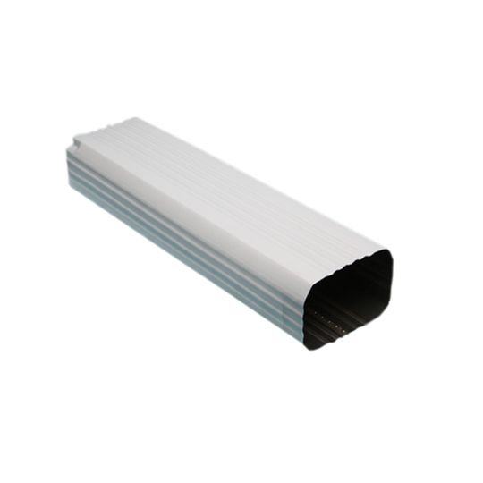 3" x 4" x 10' .019 Gauge Aluminum Downspout