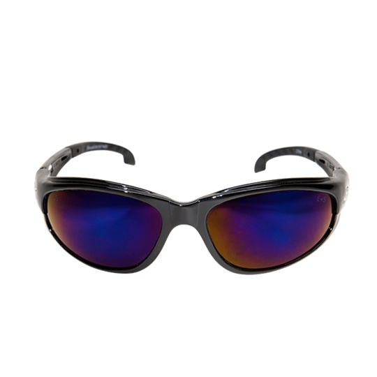 Edge Eyewear Dakura Safety Glasses with Non-Polarized Lens & Nylon Frame Silver Frame/Smoke Lens