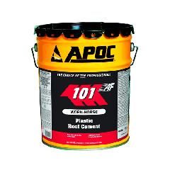 APOC 101 Work-Horse&trade; Plastic Roof Cement Summer Grade - 3 Gallon Pail
