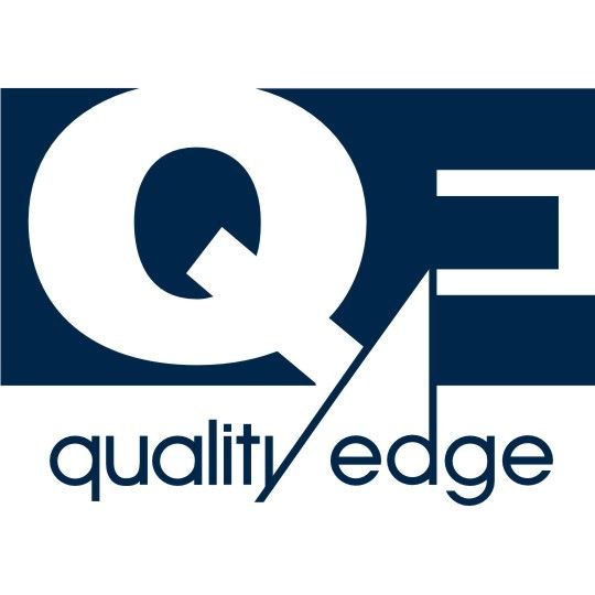 Quality Edge 24" x 50' Smooth Trim Coil Harbor Blue