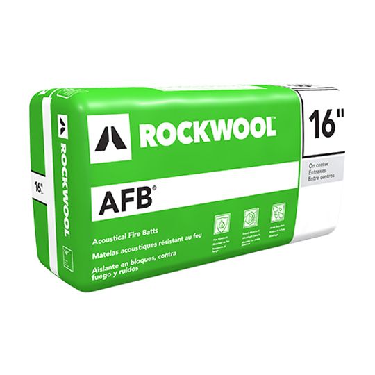 Rockwool 4" x 16" x 4' AFB&reg; - 42.67 Sq. Ft. Bag