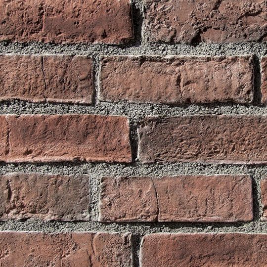 Coronado Stone 2-1/2" x 7-3/4" Silician Brick - 13.5 Sq. Ft. Brick Box Flats Marsala Blend