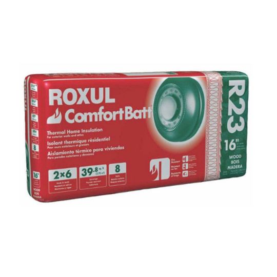 Rockwool 5-1/2" x 15-1/4" x 47" COMFORTBATT&reg; R-23 - 39.8 Sq. Ft. Bag