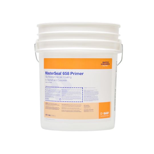BASF MasterSeal&reg; 658 Acrylic Coating and Line Stripping - 5 Gallon Pail White